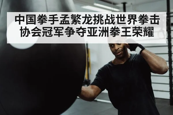 boxer punching heavy bag
